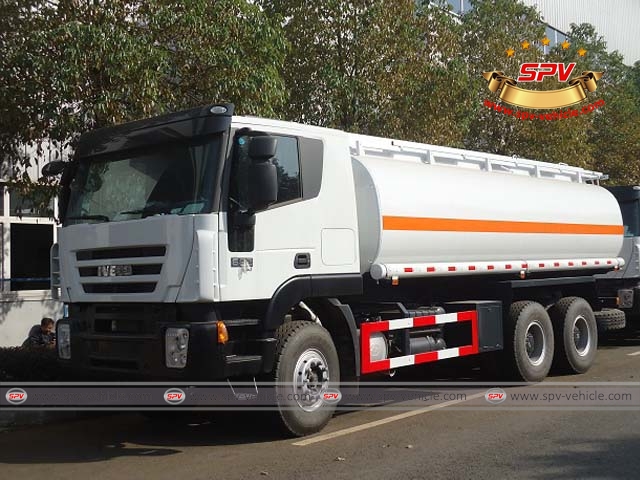 Photo 4: Side view of IVECO Fuel Tank Trucks with tanker capacity of 20,000 liters